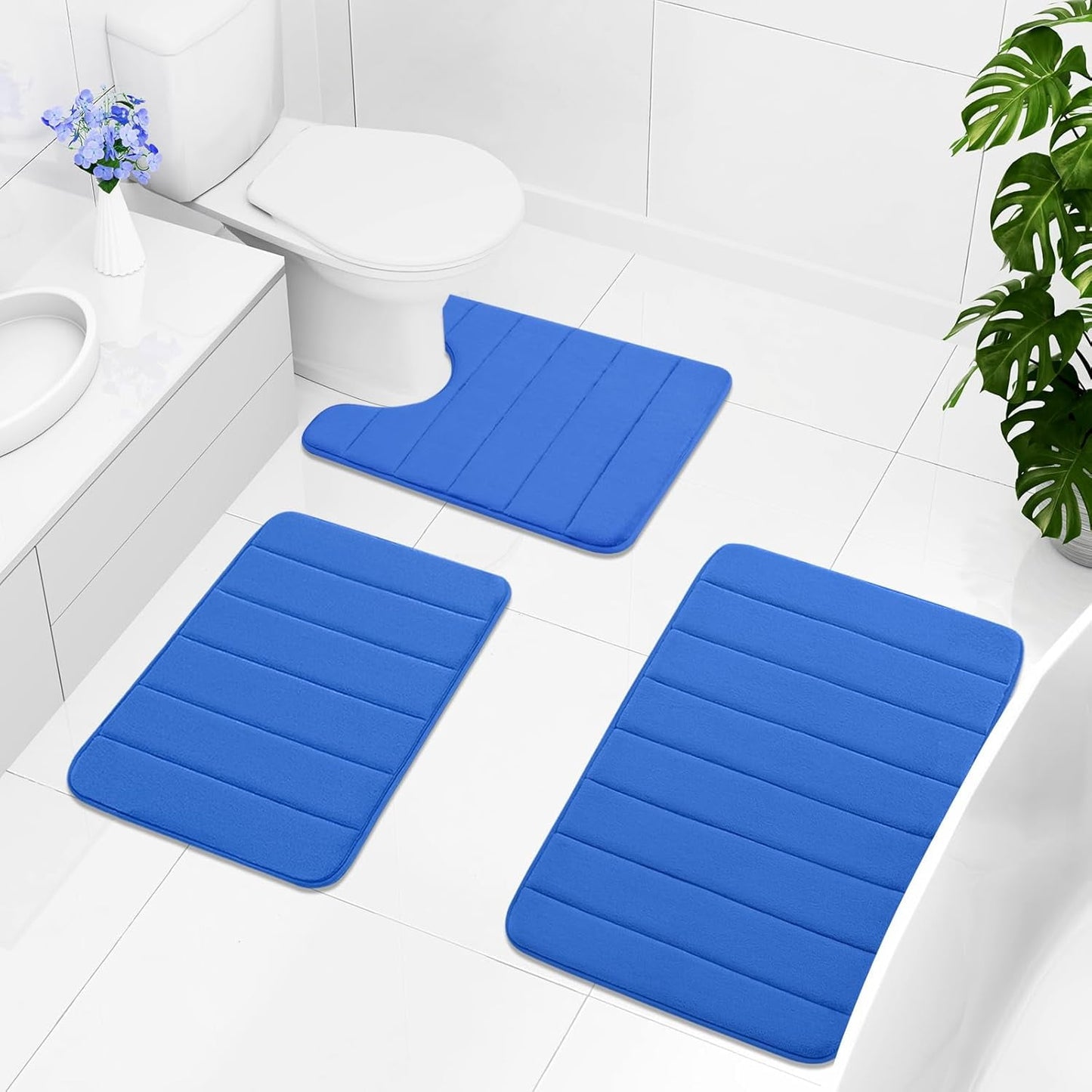 Memory Bathroom Rugs - Stripe