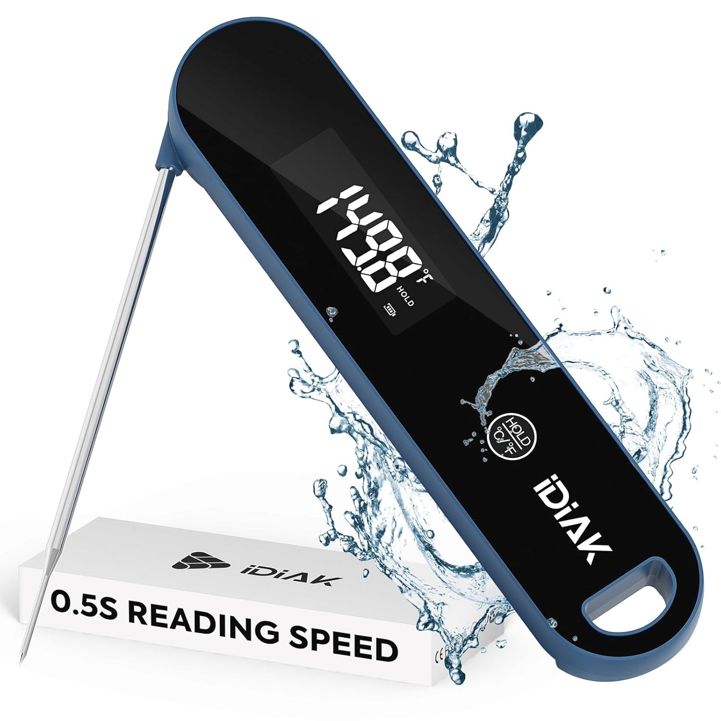 Meat Thermometer - Instant Read Digital Food Thermometer for Cooking
