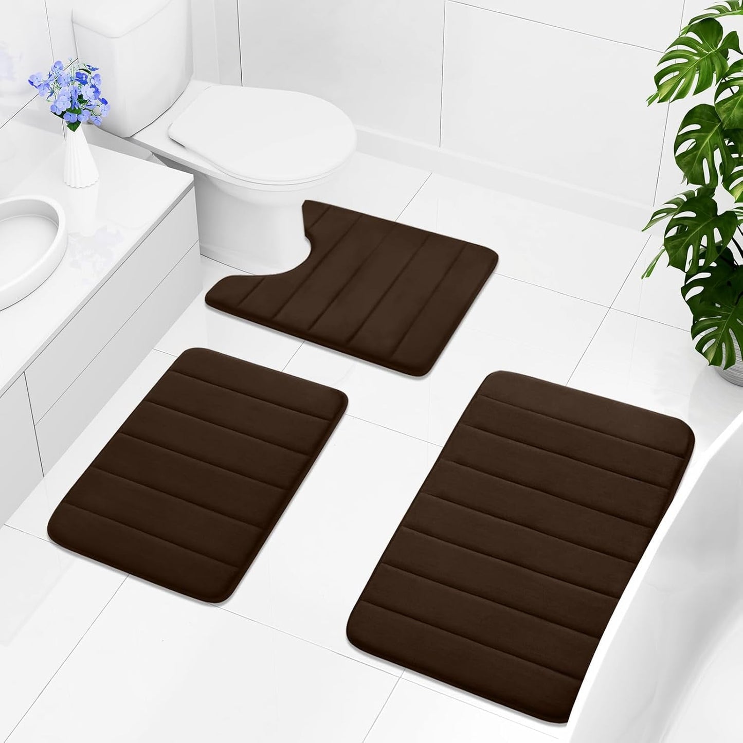 Memory Bathroom Rugs - Stripe