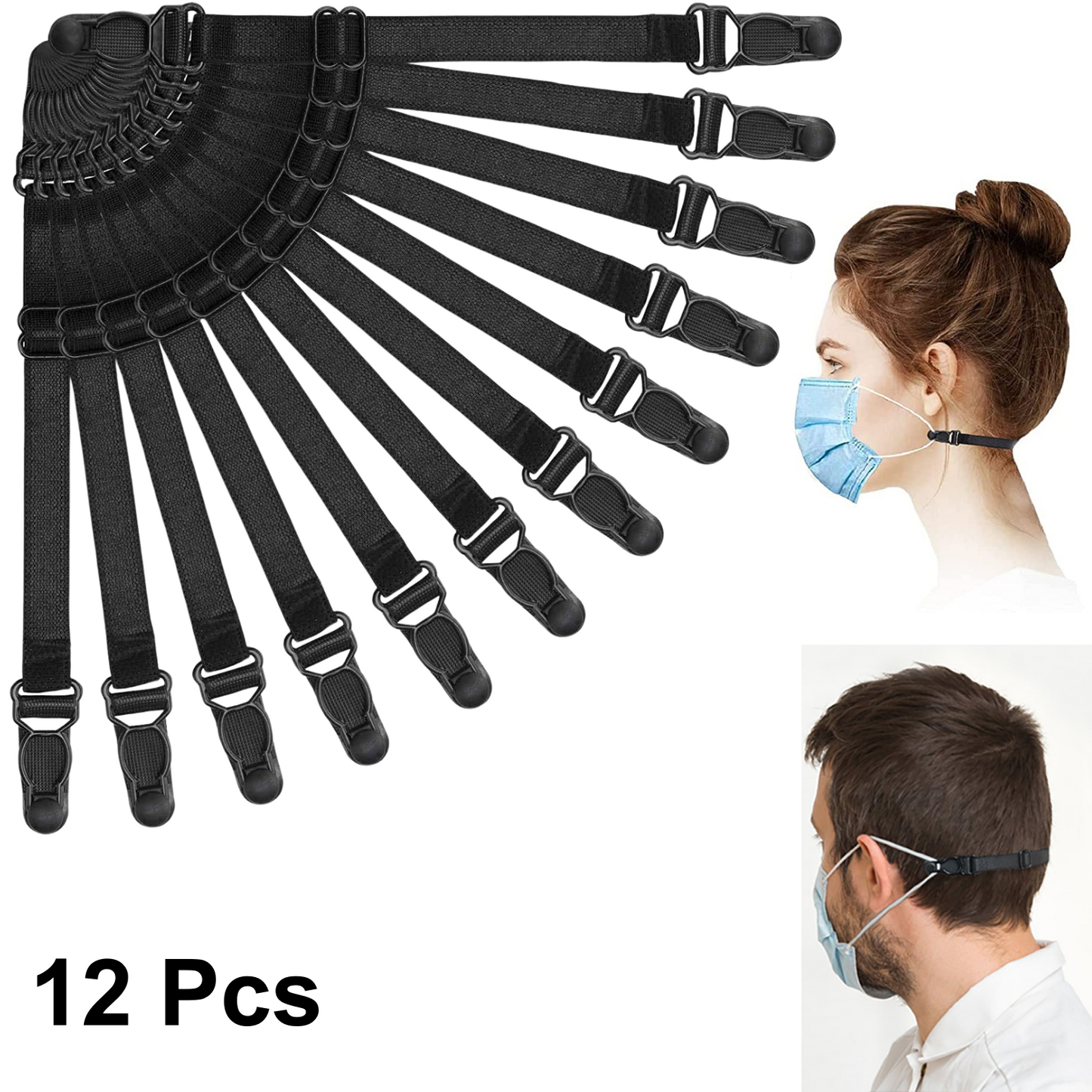 Adjustable Face Mask Extenders