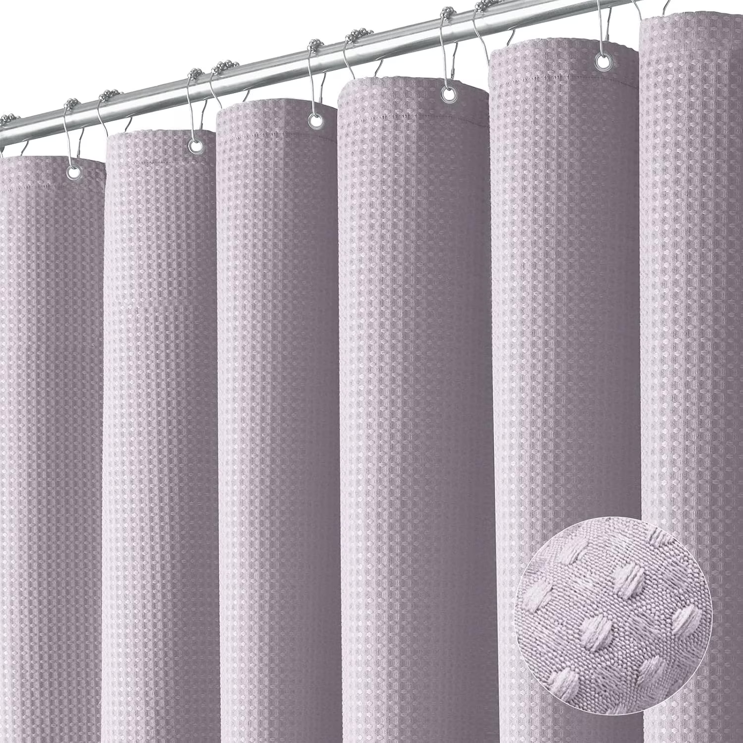 Shower Curtain-Embossed Pattern