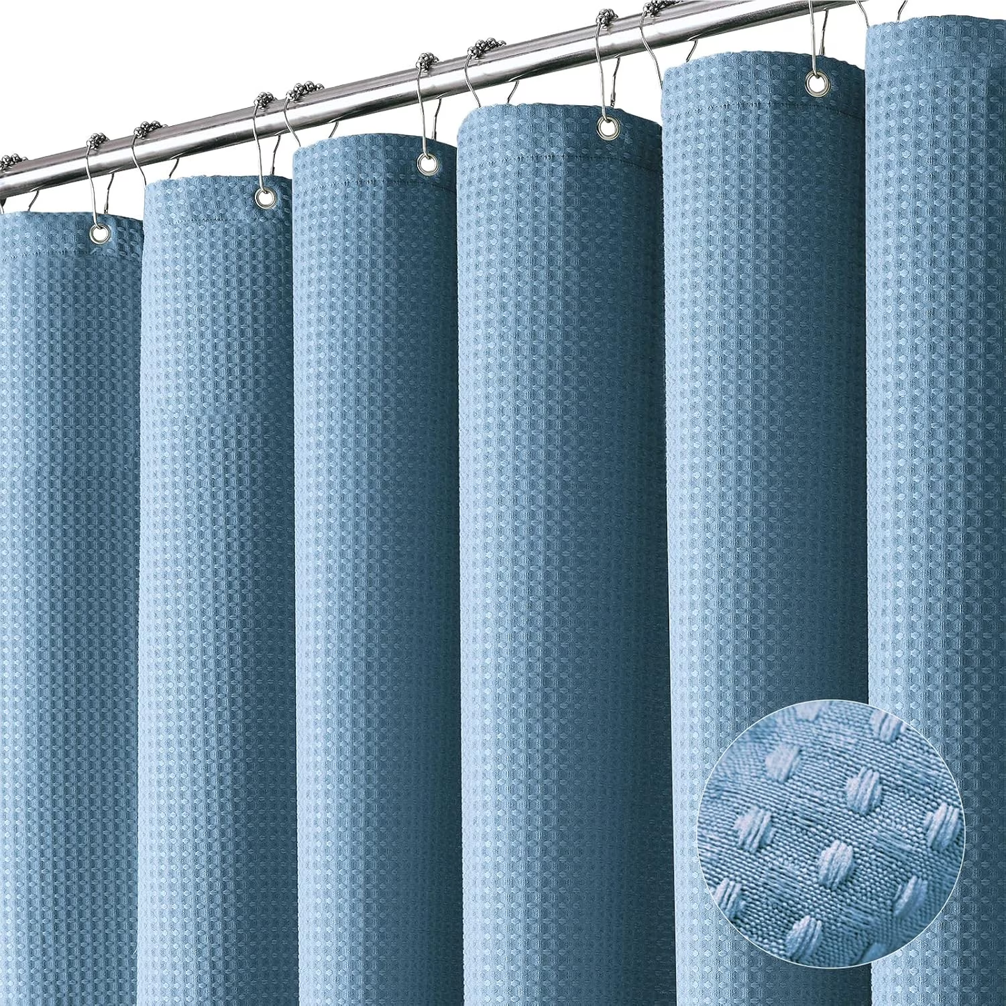 Shower Curtain-Embossed Pattern