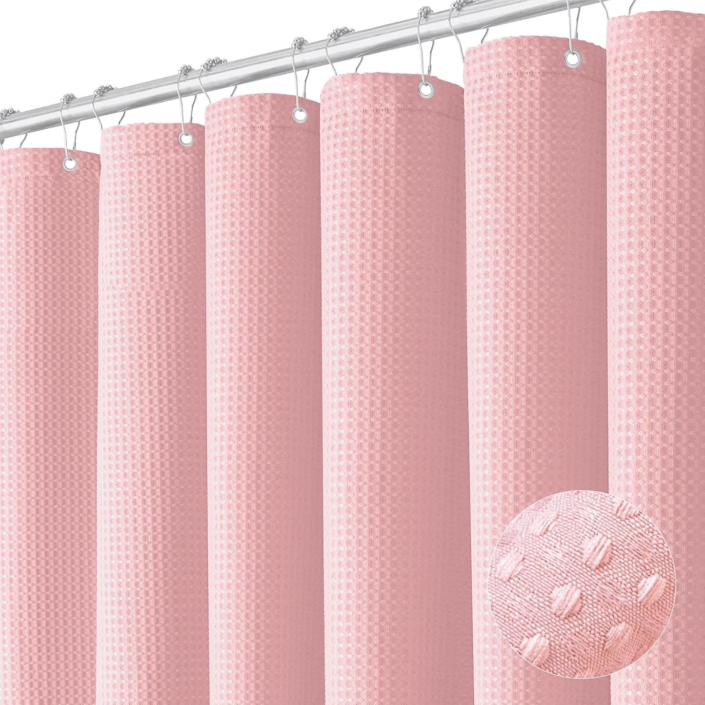 Shower Curtain-Embossed Pattern