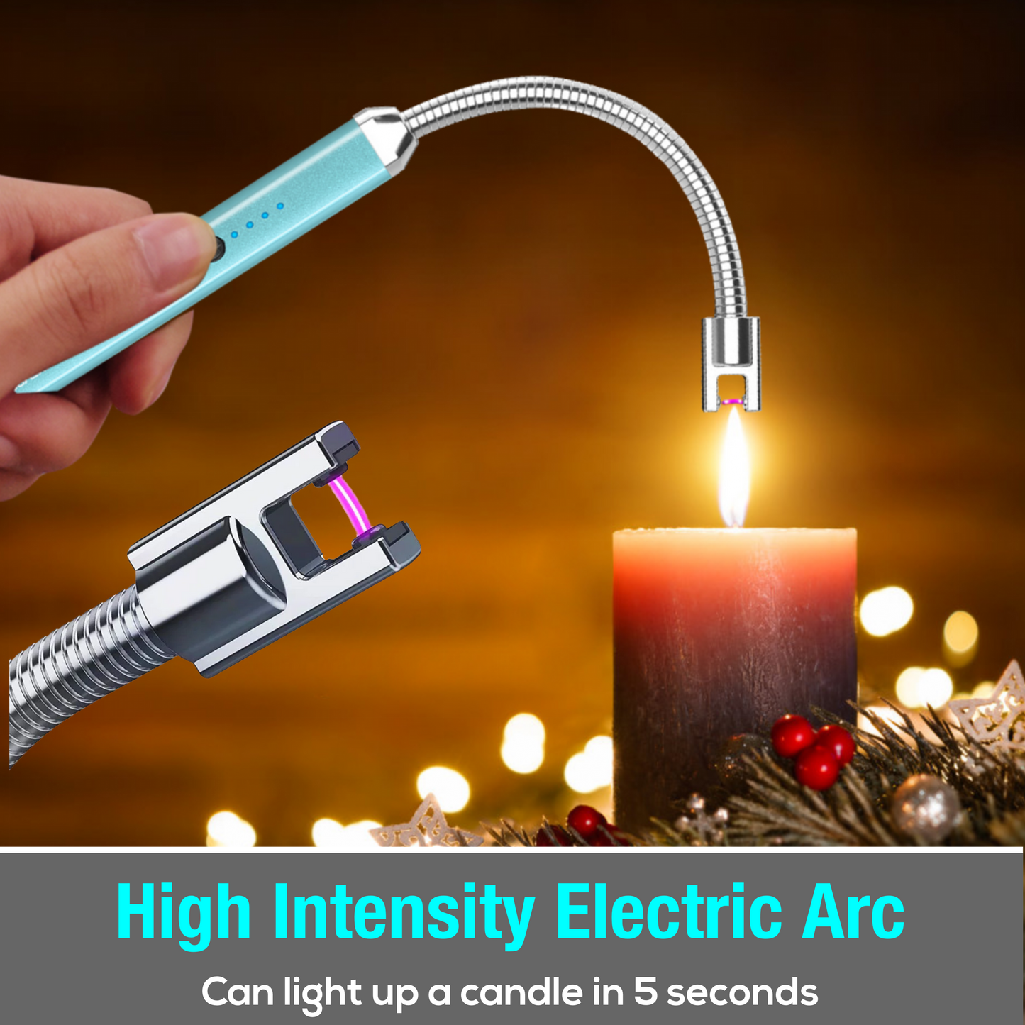 USB Rechargeable Electric Lighter, 2 Pack