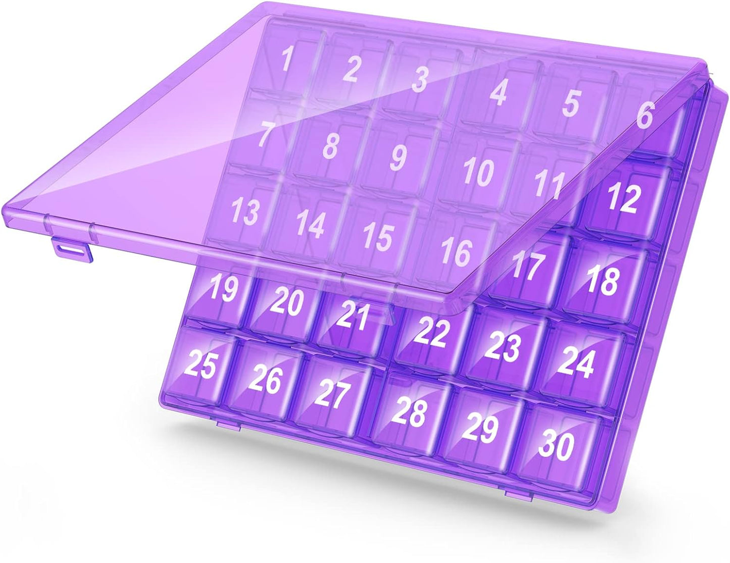 ComfiTime Pill Organizer – 30-Day Large Monthly Pill Case, Once-a-Day (Daily)