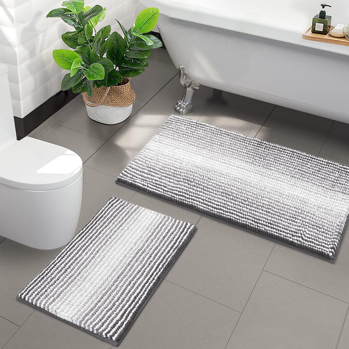 Bathroom Rugs-Gradient