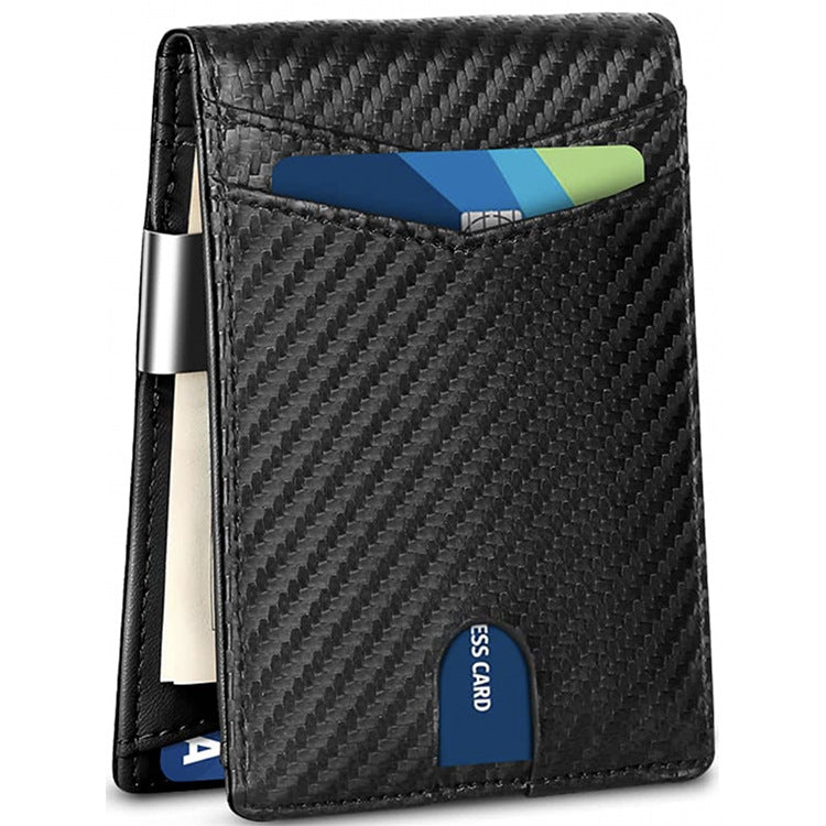 Men‘s Wallet with Money Clip - RFID Blocking Wallet
