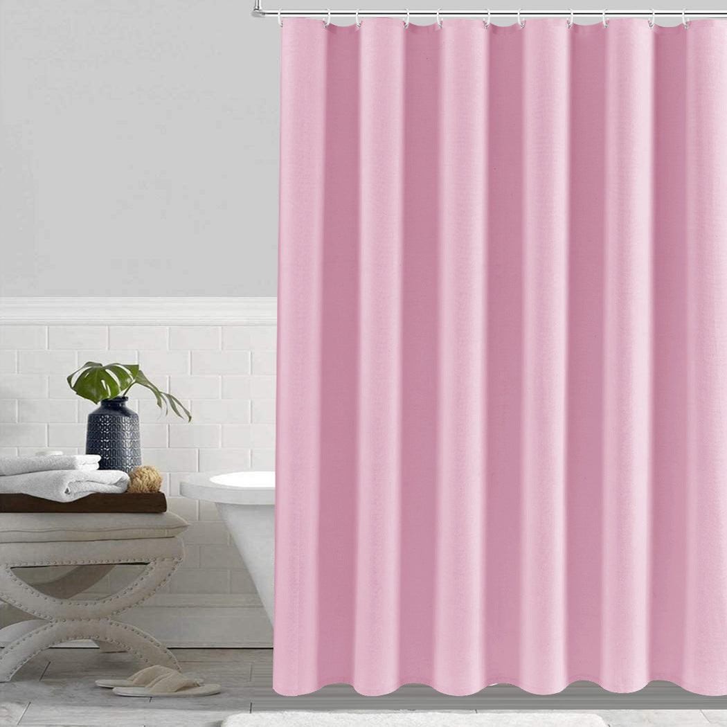 ComfiTime Shower Curtain/Liner with Hooks - 2-in-1 Water-Repellent TPU Coating