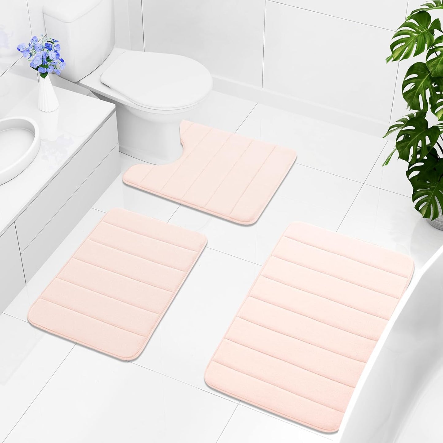 Memory Bathroom Rugs - Stripe