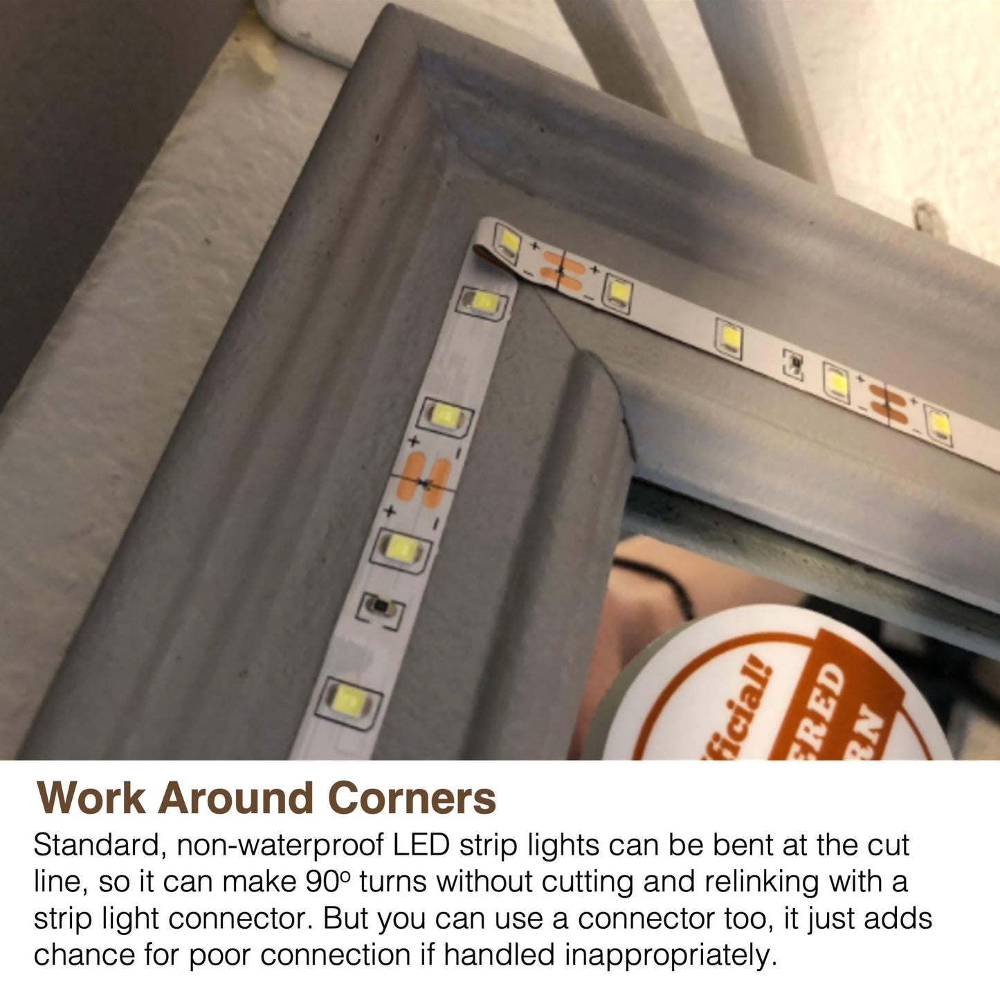 Under Cabinet LED Strip Lights With Remote Control