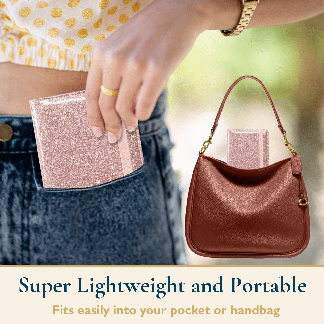 RFID-Blocking Passport Holder With Elastic Band