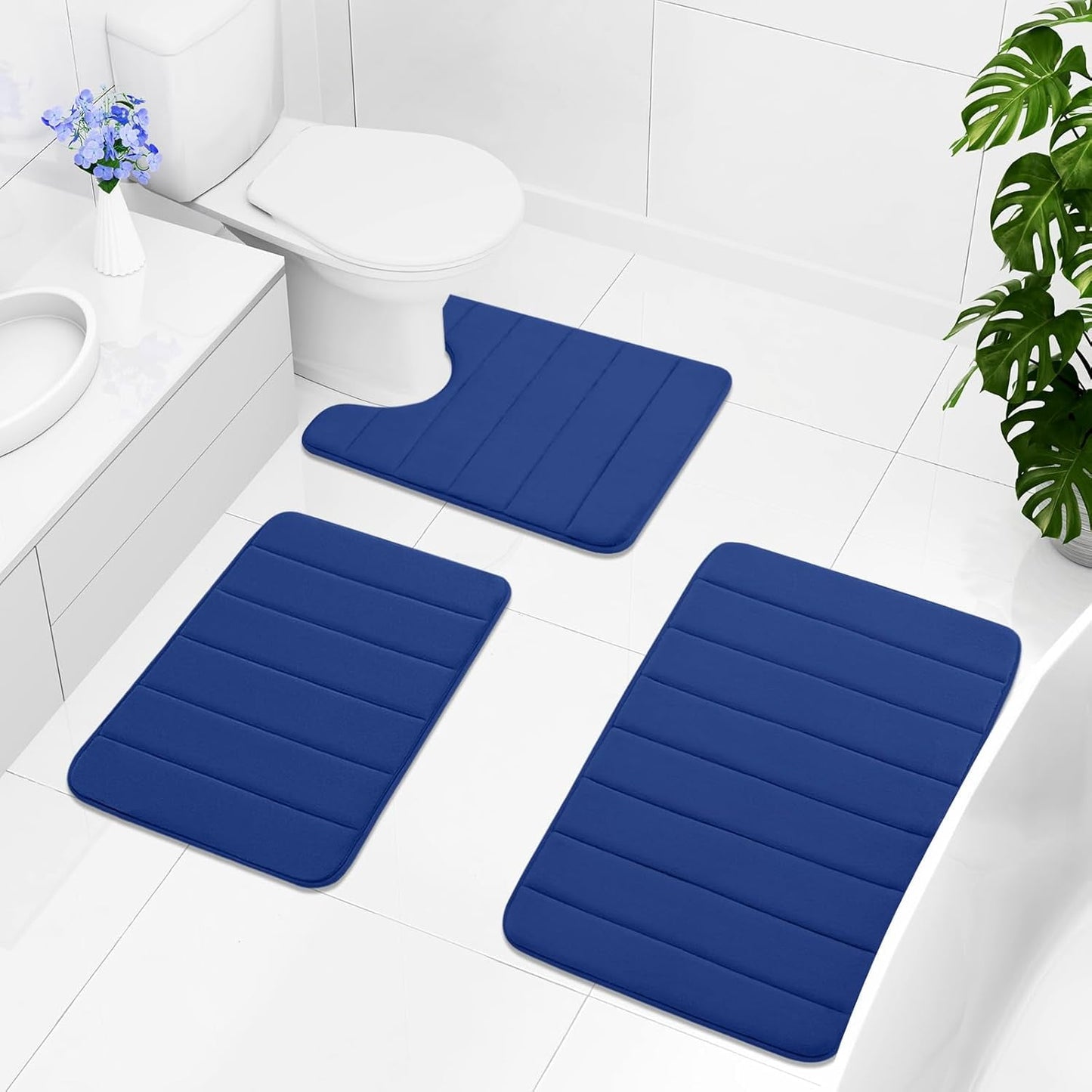 Memory Bathroom Rugs - Stripe