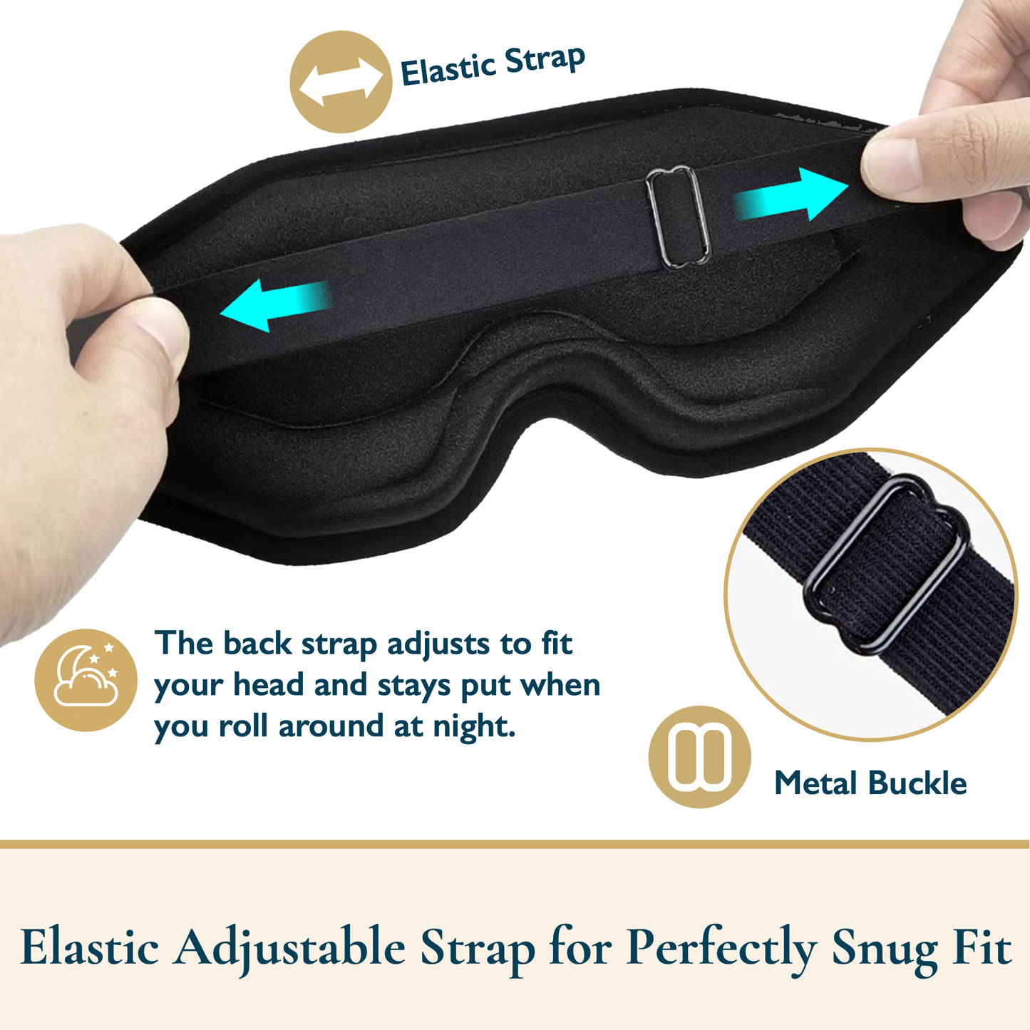 Memory Foam 3D Sleep Mask