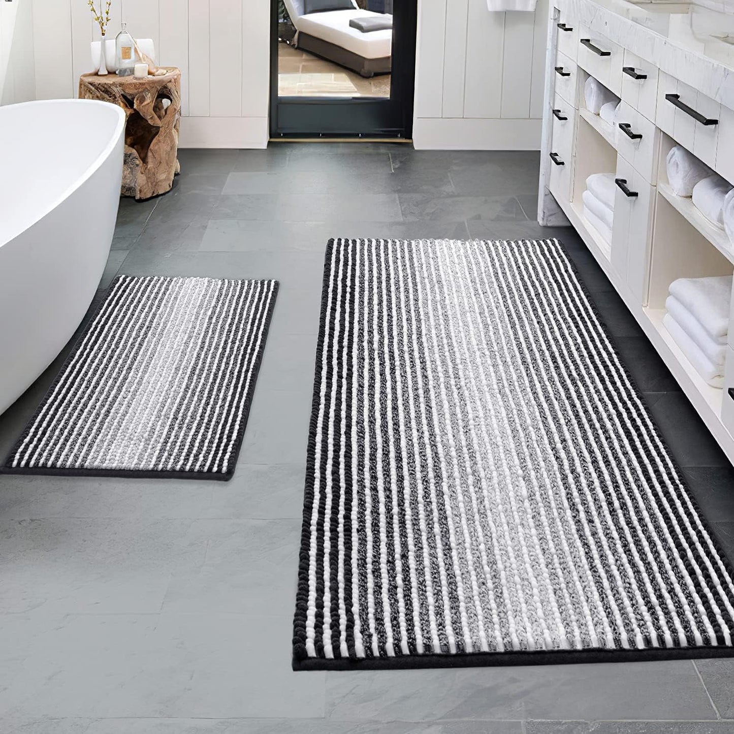 Bathroom Rugs-Gradient