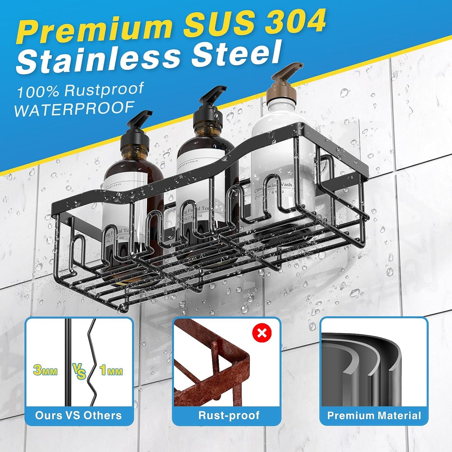 Shower Caddy - Adhesive