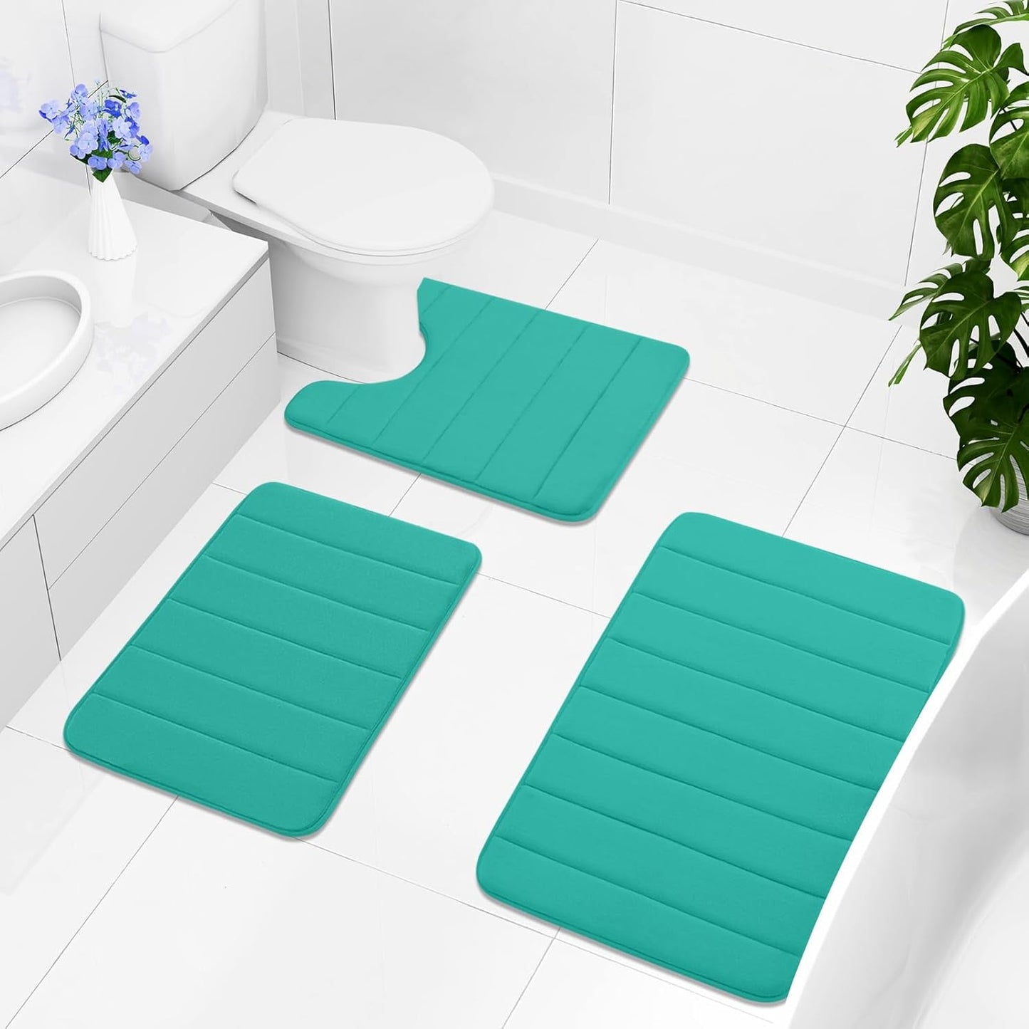 Memory Bathroom Rugs - Stripe