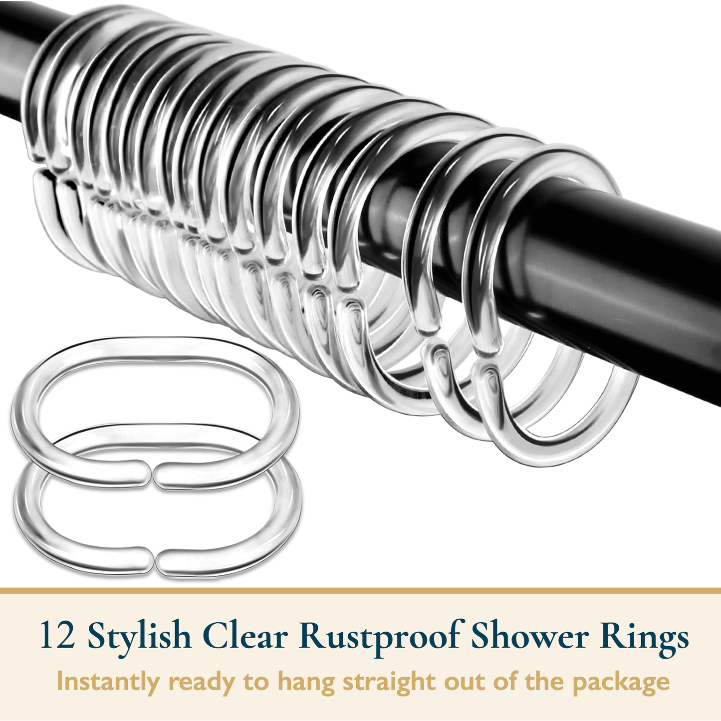 Shower Curtain-Tassels-Chevron