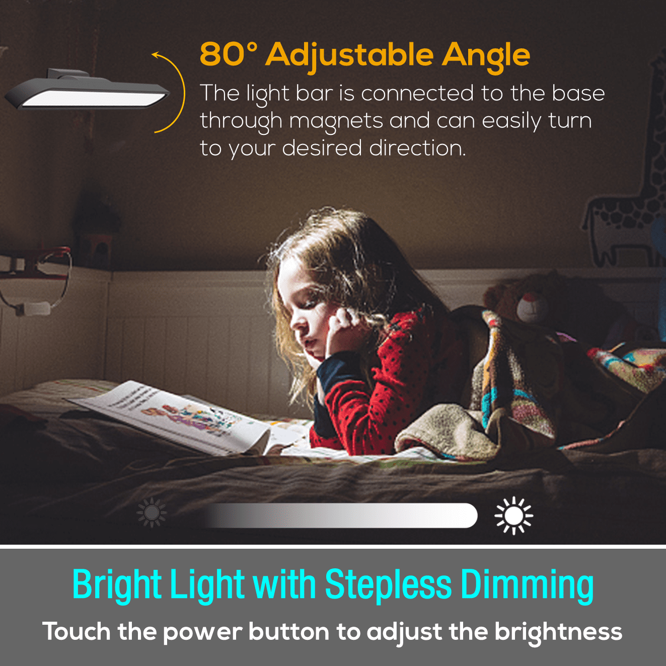 Rechargeable 28 LED Under Cabinet Lights