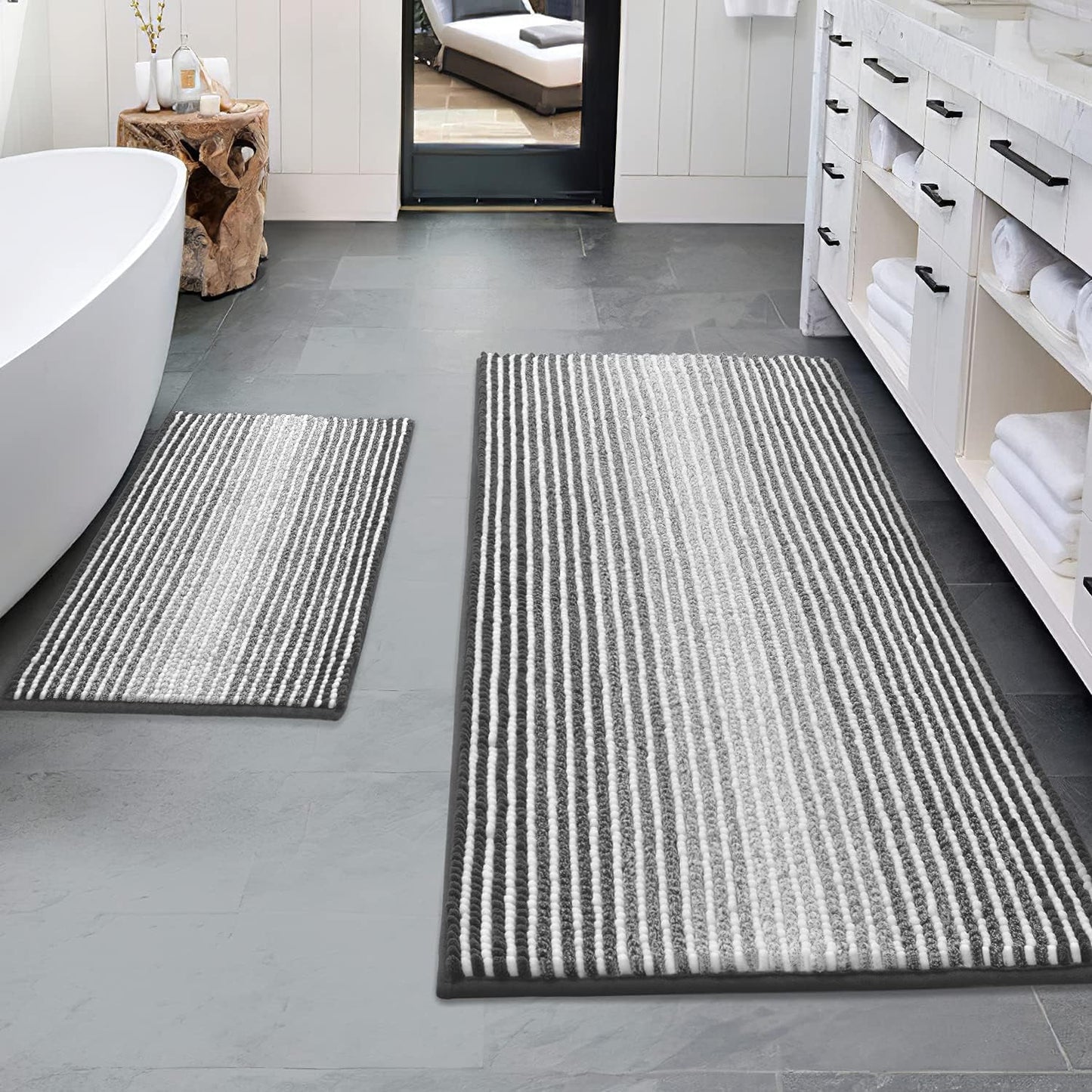 Bathroom Rugs-Gradient