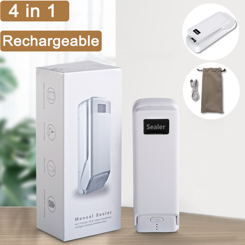 4-in-1 Rechargeable Mini Bag Sealer