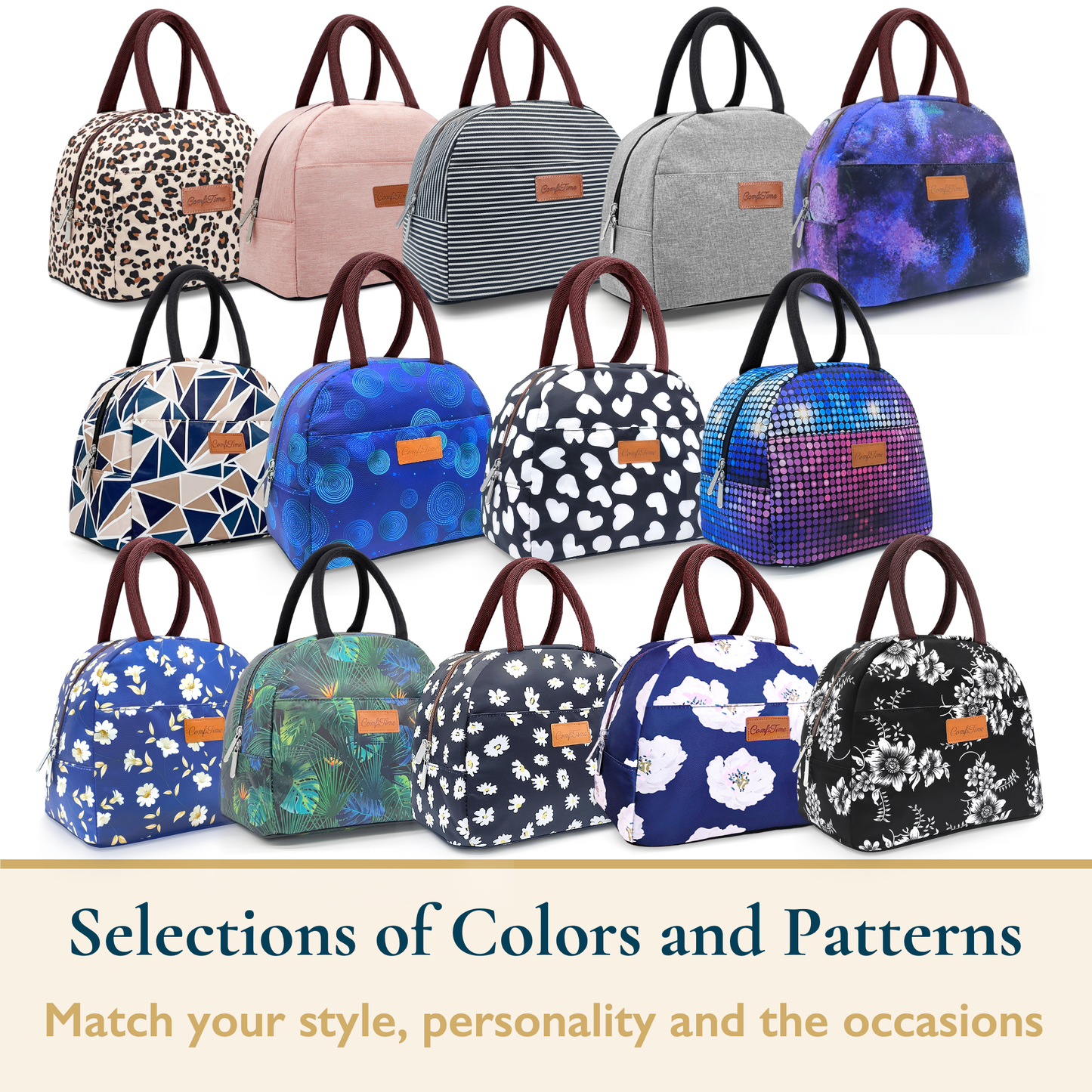 Insulated Lunch Bag for Women