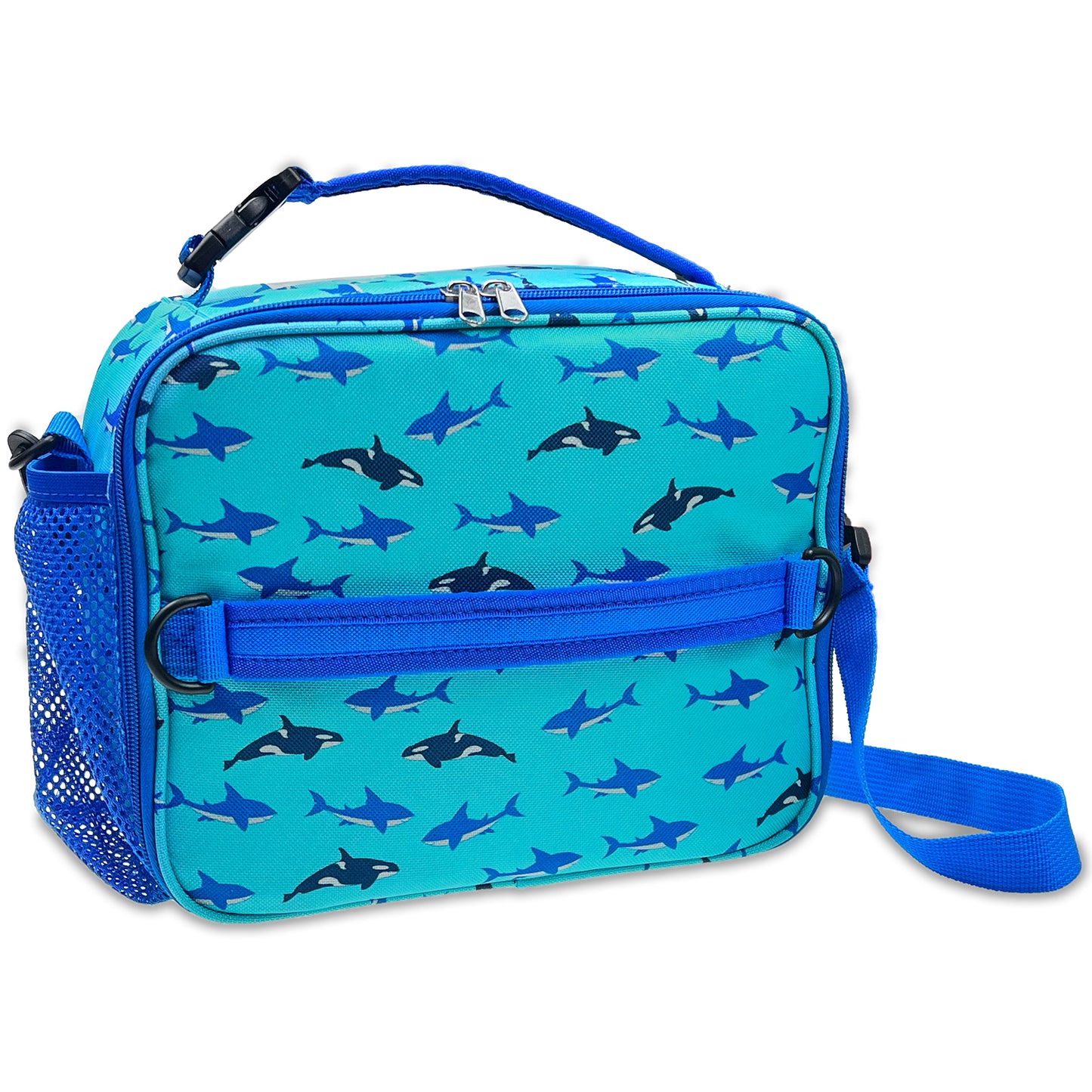 Insulated Lunch Bag for Kids With Shoulder Strap and Handles