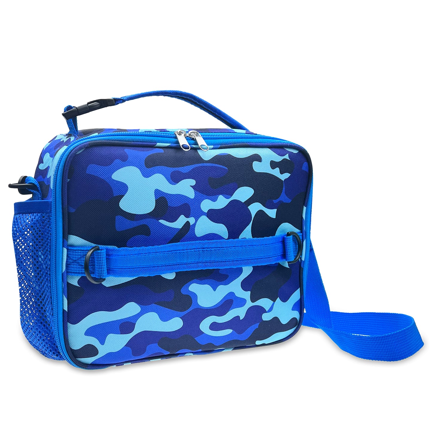 Insulated Lunch Bag for Kids With Shoulder Strap and Handles