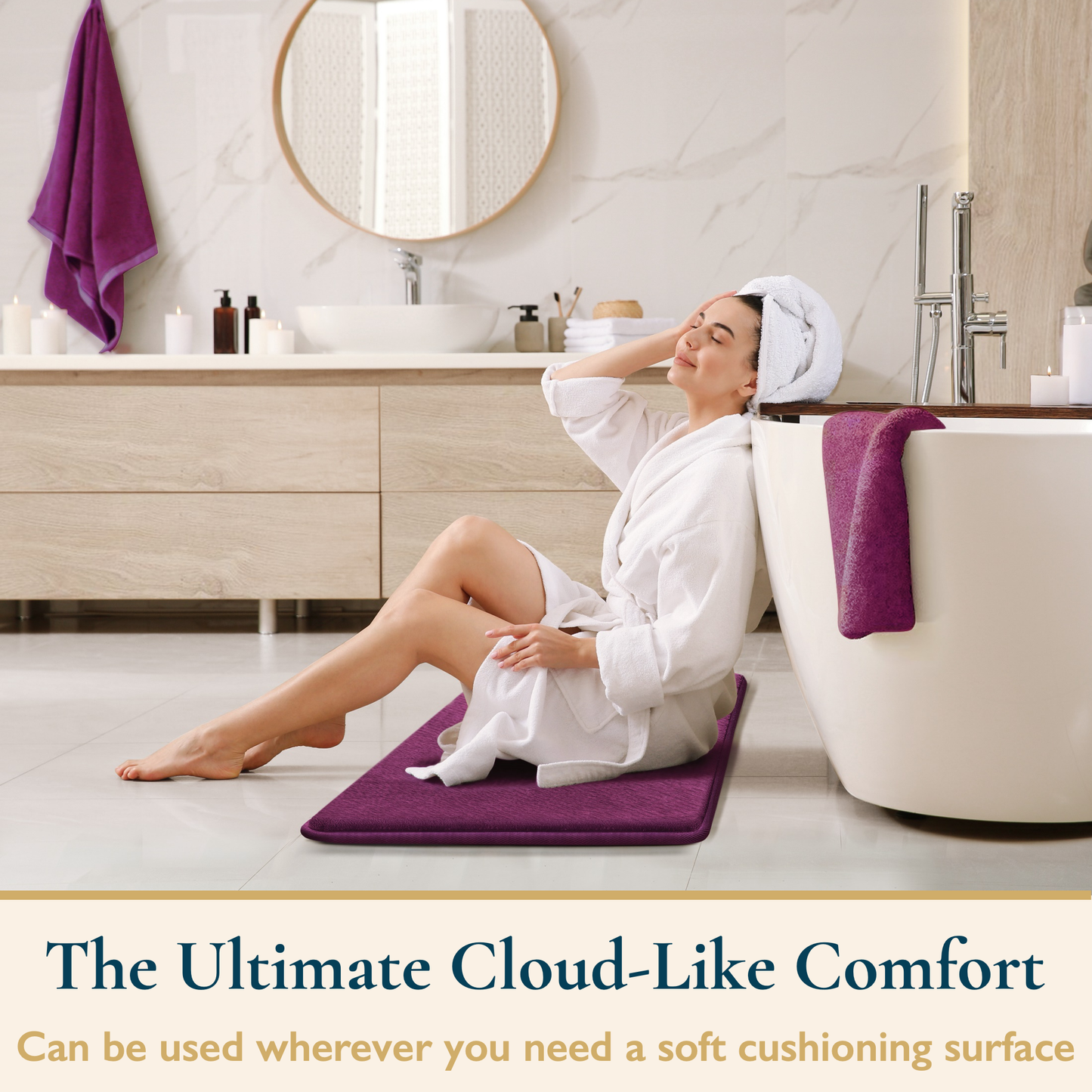 Memory Foam Bathroom Rugs