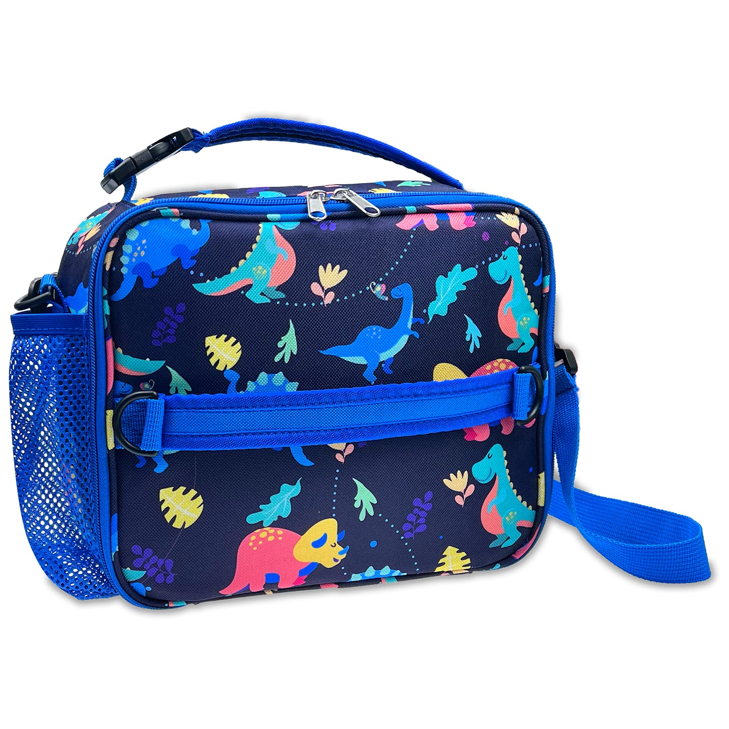 Insulated Lunch Bag for Kids With Shoulder Strap and Handles