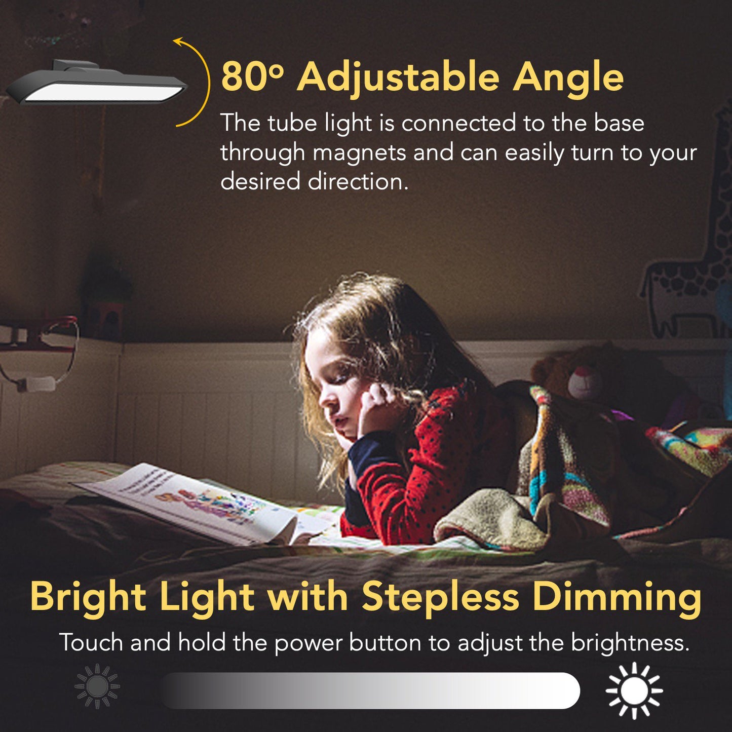 Rechargeable 28 LED Under Cabinet Lights