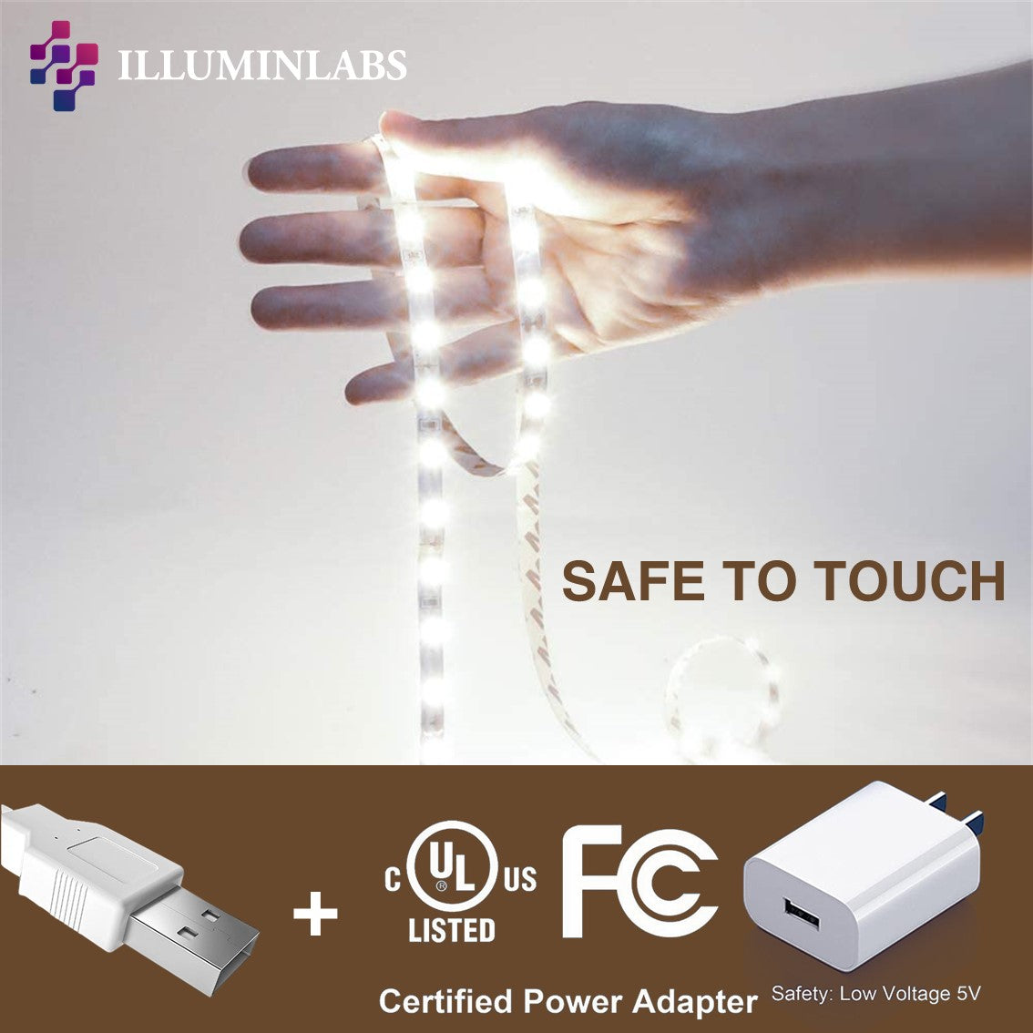 Under Cabinet LED Strip Lights With Remote Control