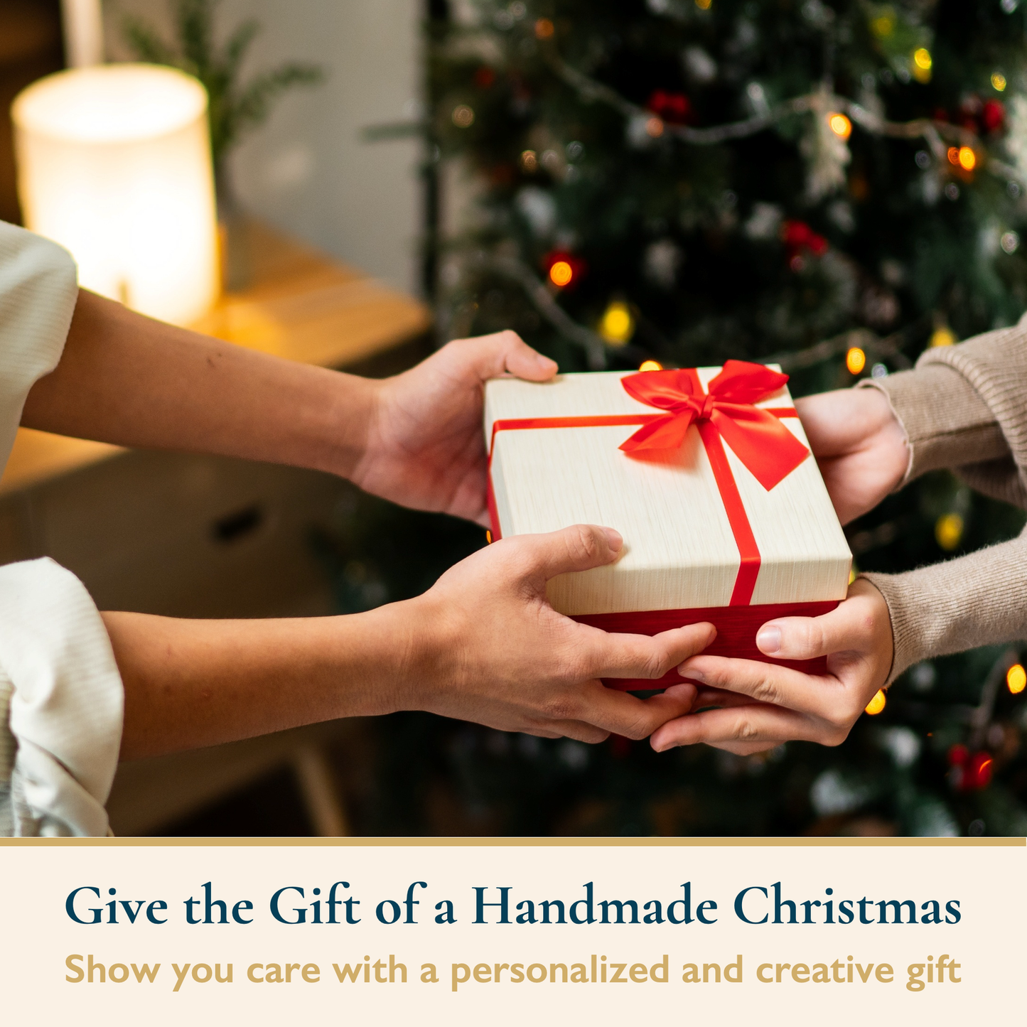 ComfiTime Christmas Embroidery Kit for Beginners – 5 Skill-Building Levels