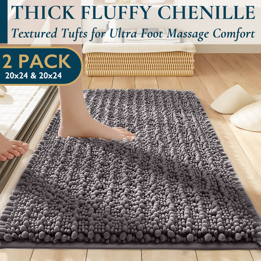 Chenille Bathroom Rug-P
