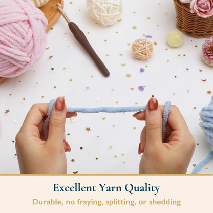 Yarn-6 Super Bulky-Chenille-3 Pack