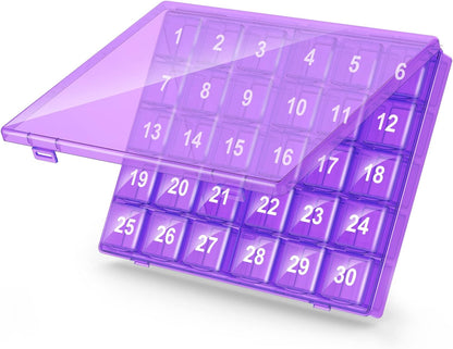 ComfiTime Pill Organizer – 30-Day Large Monthly Pill Case, Once-a-Day (Daily)