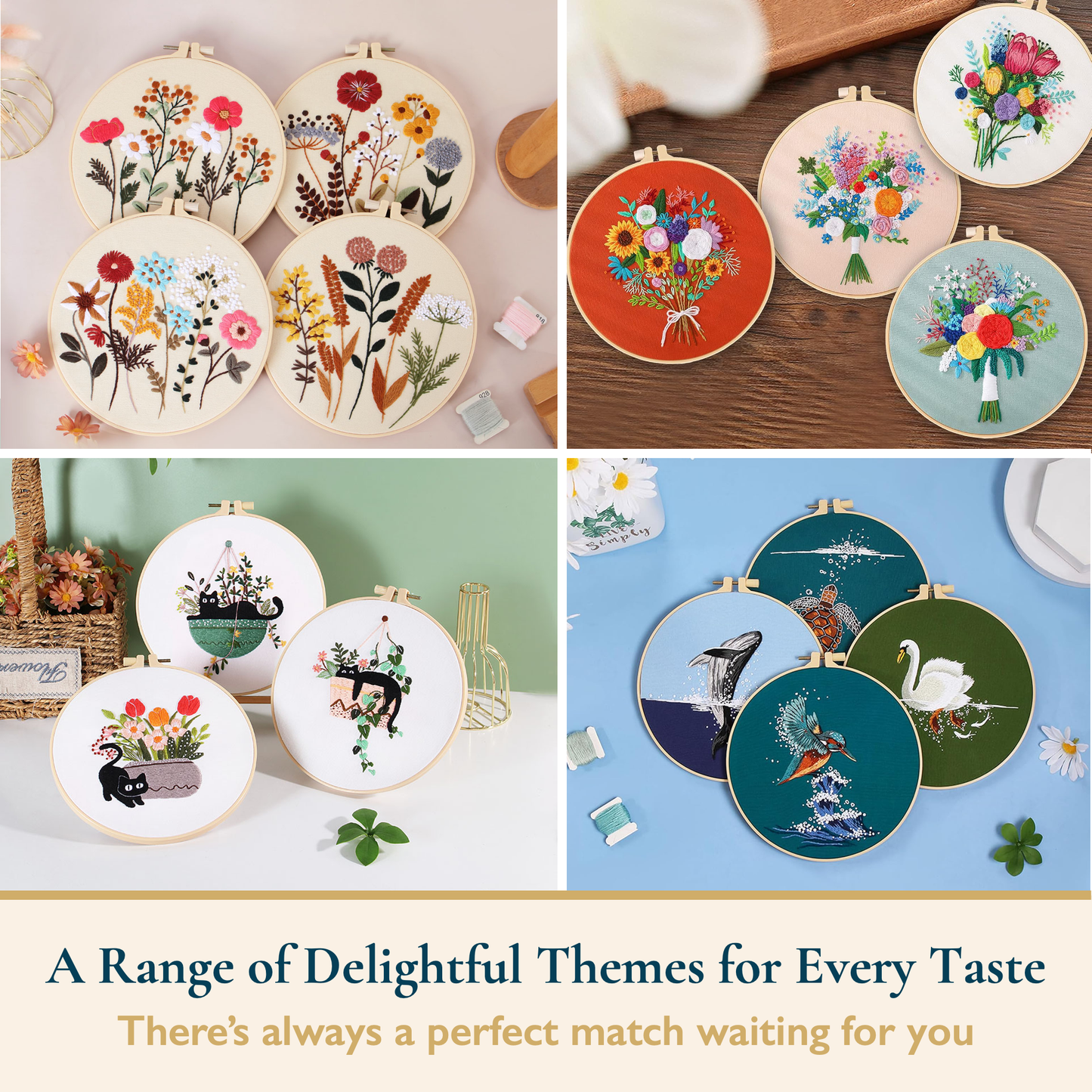 Embroidery Kit-Int Set