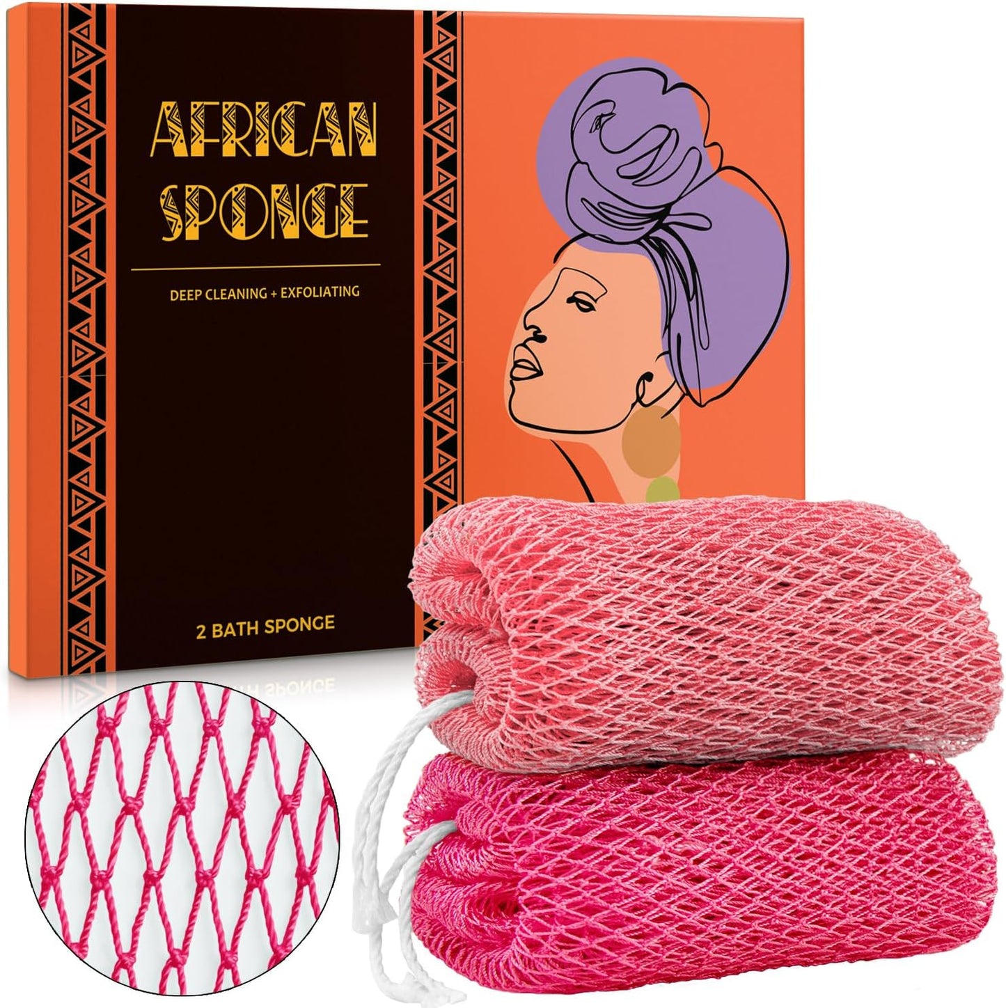 Authentic African Net Sponge