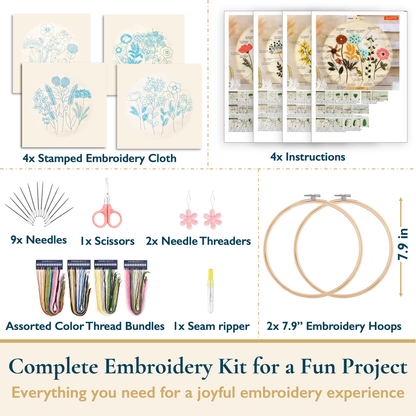 Embroidery Kit-Int Set