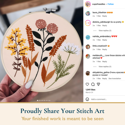 Embroidery Kit-Int Set
