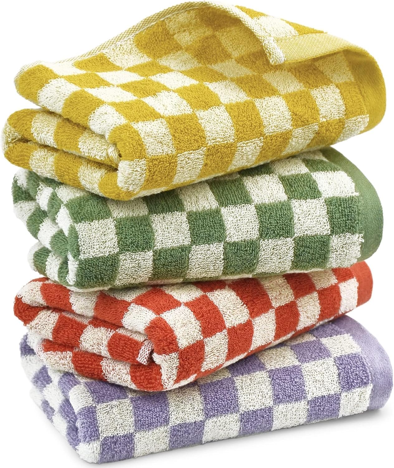 Checkered Hand Towels