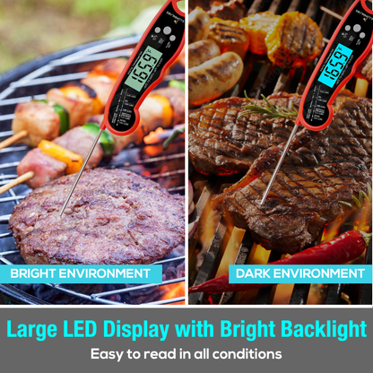 Instant-Read Digital Meat Thermometer