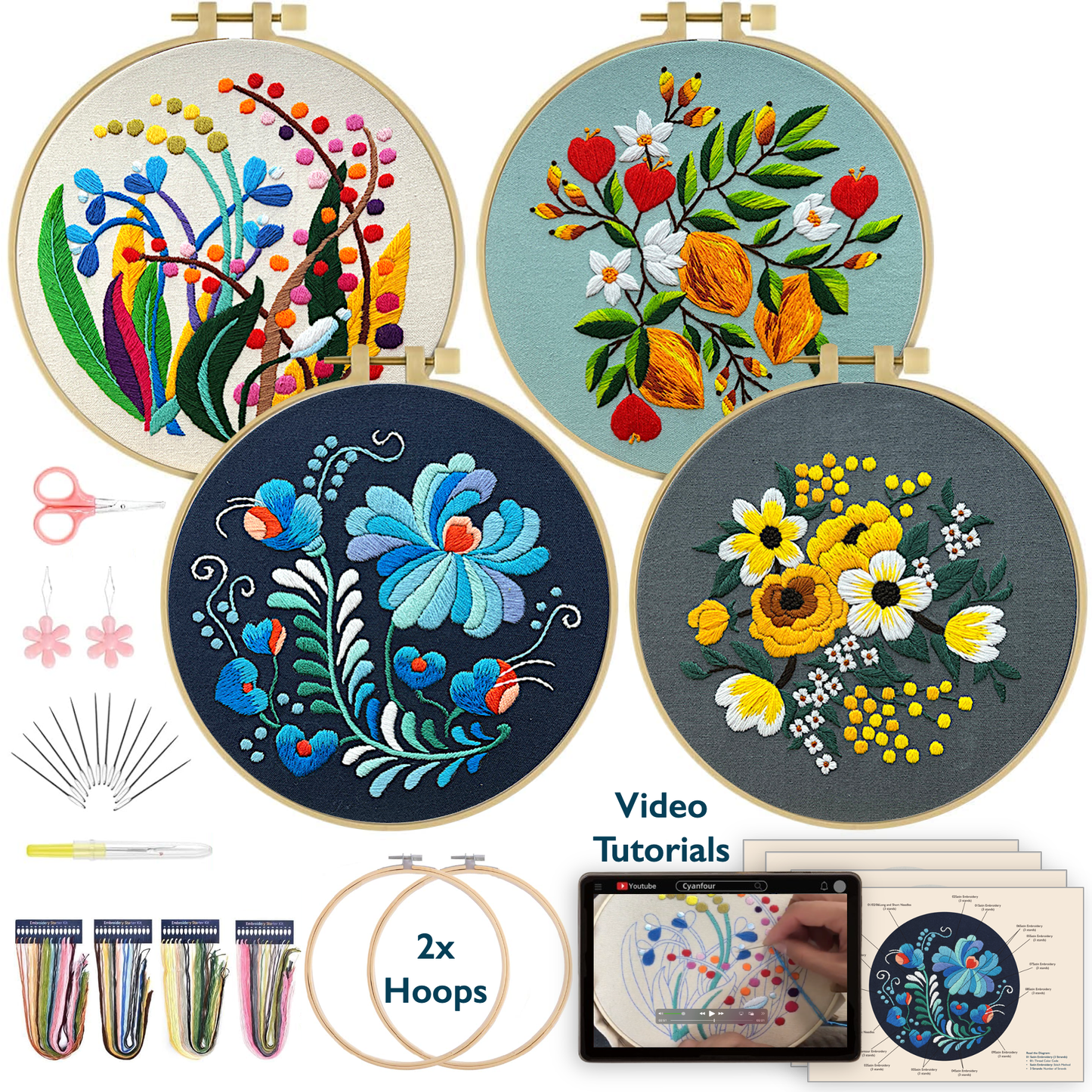 Embroidery Kit-Int Set