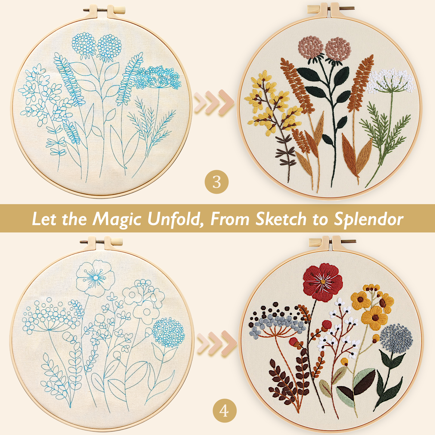 Embroidery Kit-Int Set
