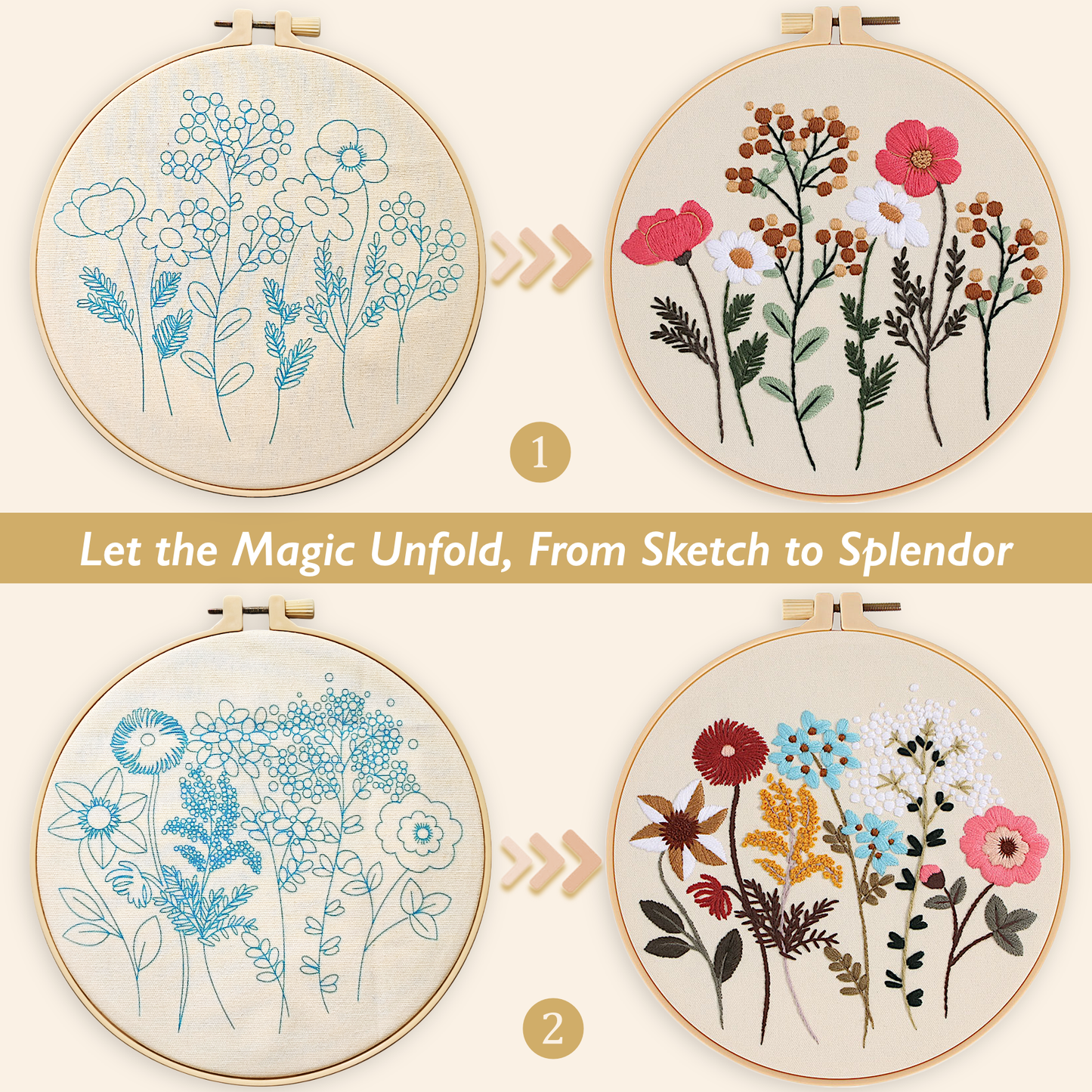 Embroidery Kit-Int Set