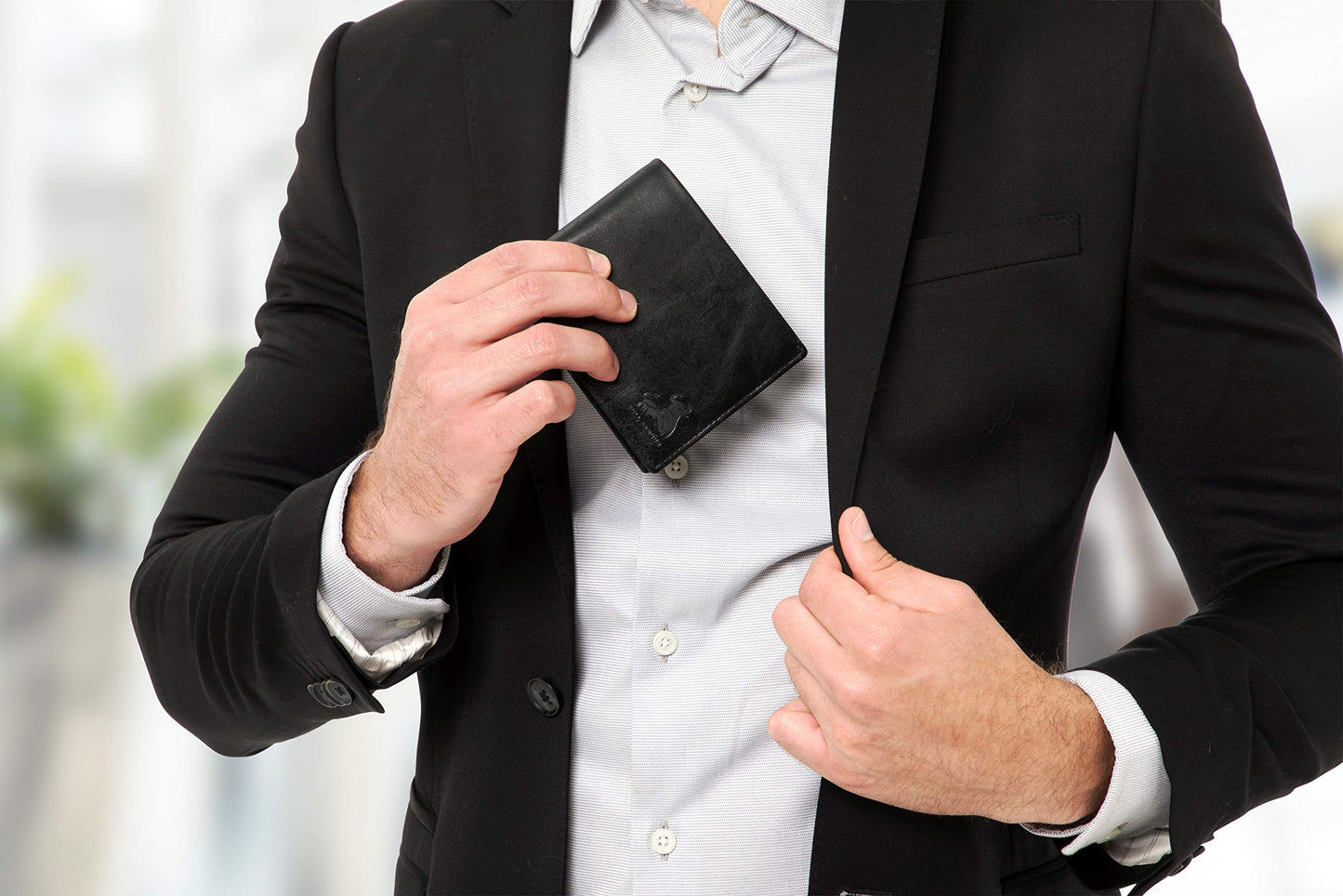 Men's Wallet W/ 2 ID Windows