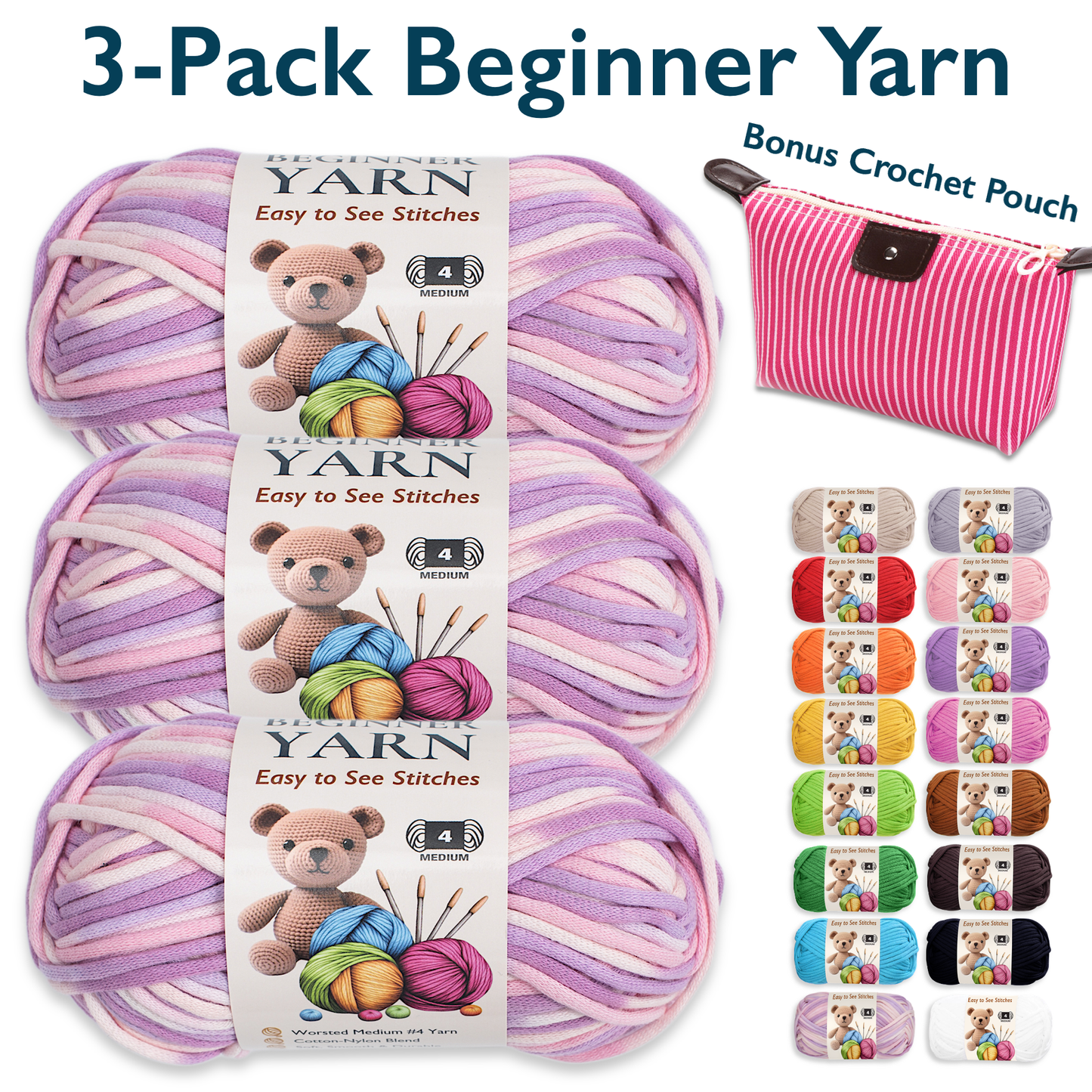 Yarn-4Medium-Beginner-3Pack