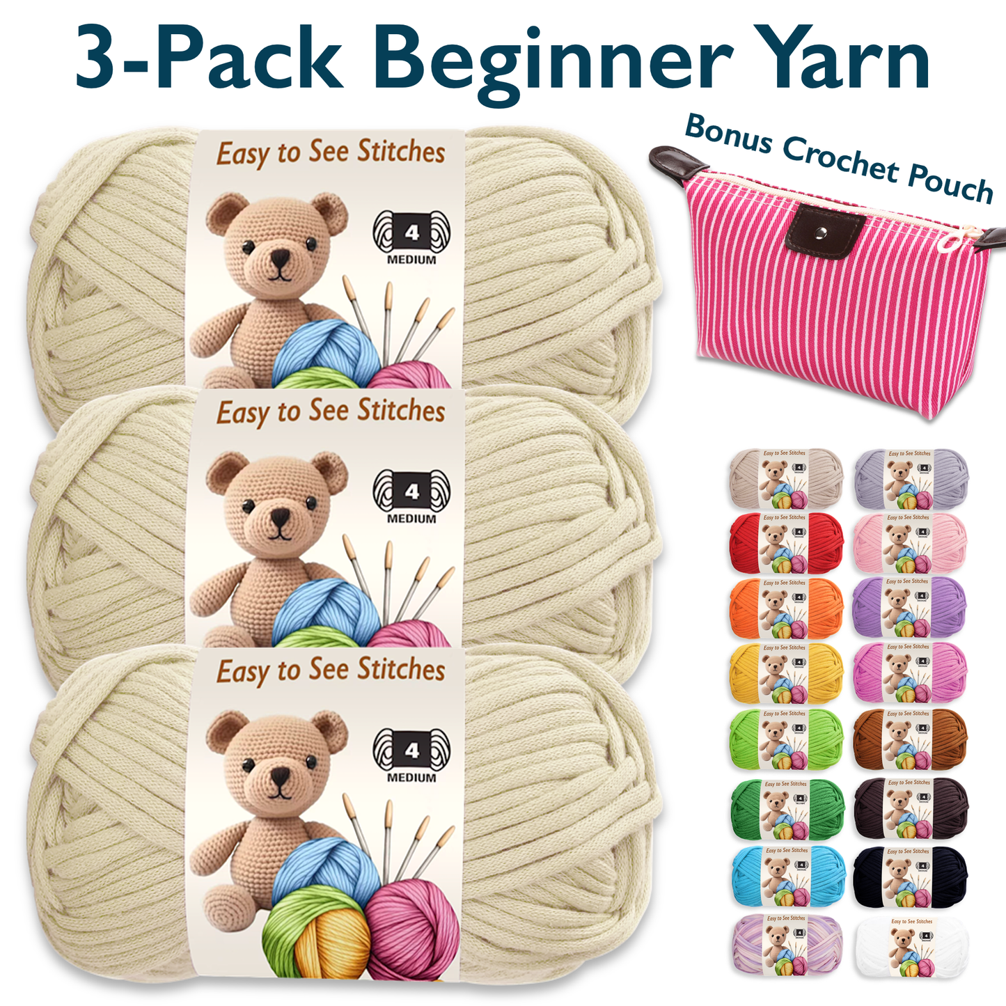 Yarn-4Medium-Beginner-3Pack