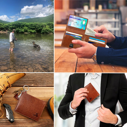 Men's Wallet W/ 2 ID Windows
