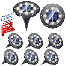 Load image into Gallery viewer, illuminlabs Solar Ground Light- Gun Metal
