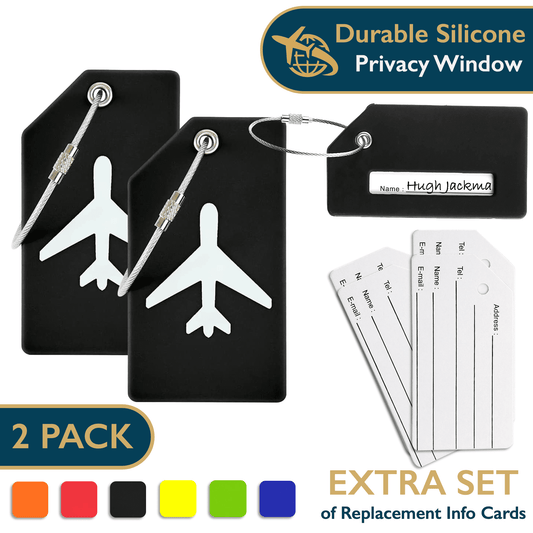 Silicone Luggage Tags